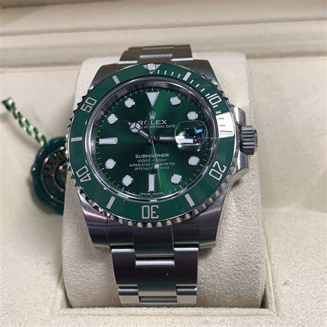 box rolex submariner dial green wish|rolex oyster steel submariner watch.